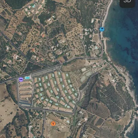 Casa Doria - Sea, Pool, Mountains, Relax Ferienhaus Marina di Gairo